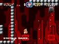 Super Mario World Custom Level Underground Lava Switch Palace