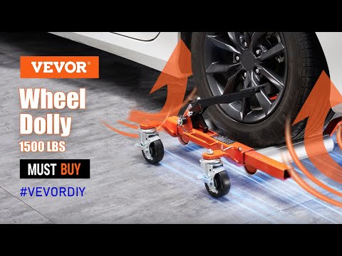 VEVOR Wheel Dolly, for Car Truck RV Trailer, 1500 LBS