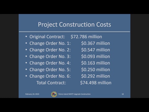 Peirce Island Waste Water Treatment Facility Upgrade 2.20.2019