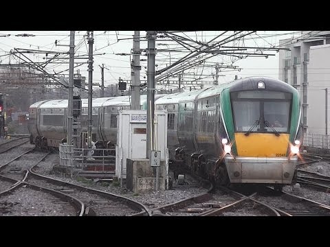 IE 22000 Class DMU Train number 22348 - Connolly Station, Dublin