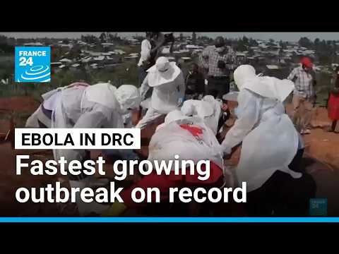 Ebola outbreak in DR Congo: One death every 30 minutes