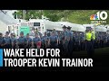 Wake held for state trooper killed in wrong-way crash