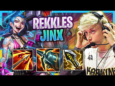 REKKLES TRAINING SOME JINX! | FNC Rekkles Plays Jinx ADC vs Kai'sa! | Season 2023