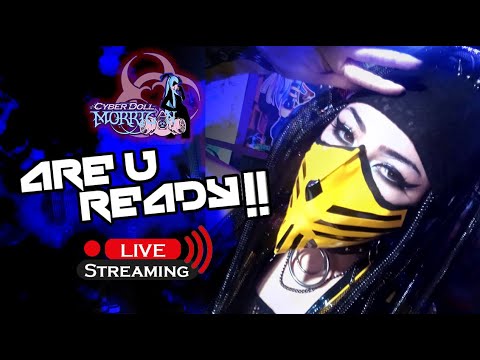 🔴Live Streaming ☣ Cyber Doll Morrigan ☣ Industrial Dance - Cyber Goth