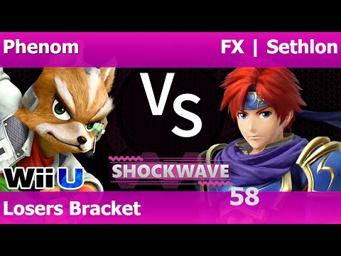 SW 58 Smash 4 - Phenom (Fox) vs FX | Sethlon (Roy) - Losers Bracket