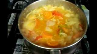 preview picture of video 'Indian Base Gravy-Indian Restaurant Cooking- Viceroy Abbots langley part 4'