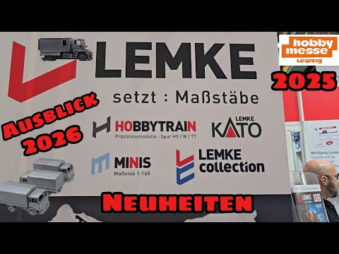 LEMKE Kato Hobbytrain Minis New Products - Hobby Fair Leipzig 2025