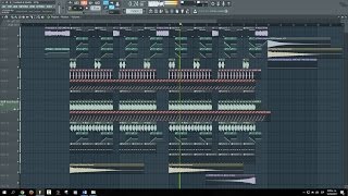 Hardwell &amp; Maddix - Smash This Beat  (FL Studio Remake + FLP)