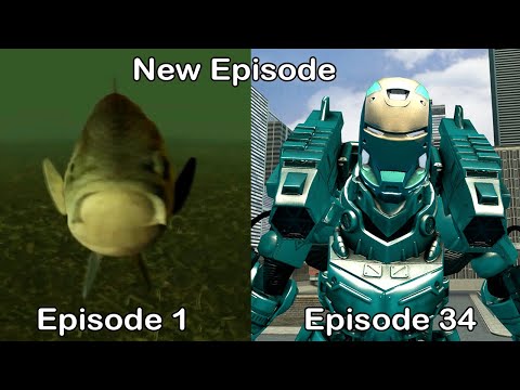 The Fish 1 - 34 ALL Episodes: Antifish Robot (Episode 34)
