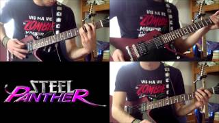 Steel Panther - B.V.S : COVER Guitar FULL SONG (HD) with SOLO