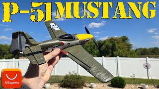 Is this the PERFECT Backyard Flyer?? | P-51 Mustang RC Plane from Aliexpress