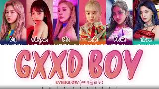 EVERGLOW - 'GxxD BOY'  Lyrics [Color Coded_Han_Rom_Eng]