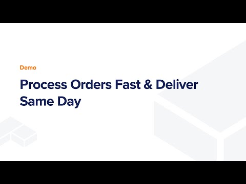 Process Orders Fast & Deliver Same Day in Distribution business! #distributo