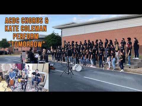 ACDC Chorus and Kate Coleman perform "TOMORROW"