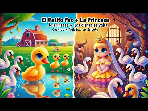 El Patito Feo + La Princesa y Los Cisnes Salvajes - Cuentos Infantiles en Español Fábula