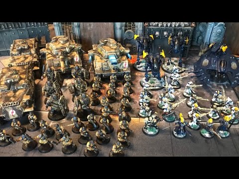 Armageddon Steel Legion vs. Aeldari Alaitoc [Kreuzzug 2020 - 77] Warhammer 40k Battle Report Deutsch
