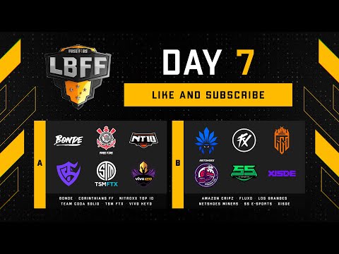 [ENG] LBFF 6 - Day 7 - Group A & B | Free Fire Esports