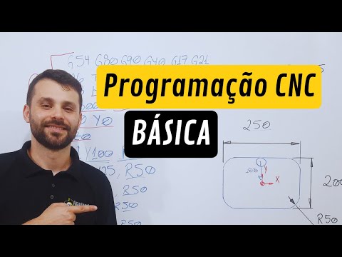 Programação CNC para iniciantes (simples)