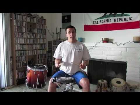 Drum Lessons: the paradiddle pyramid