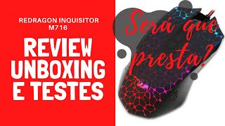 Video thumbnail for REVIEW - Mouse Redragon Inquisitor M716 by Mendes