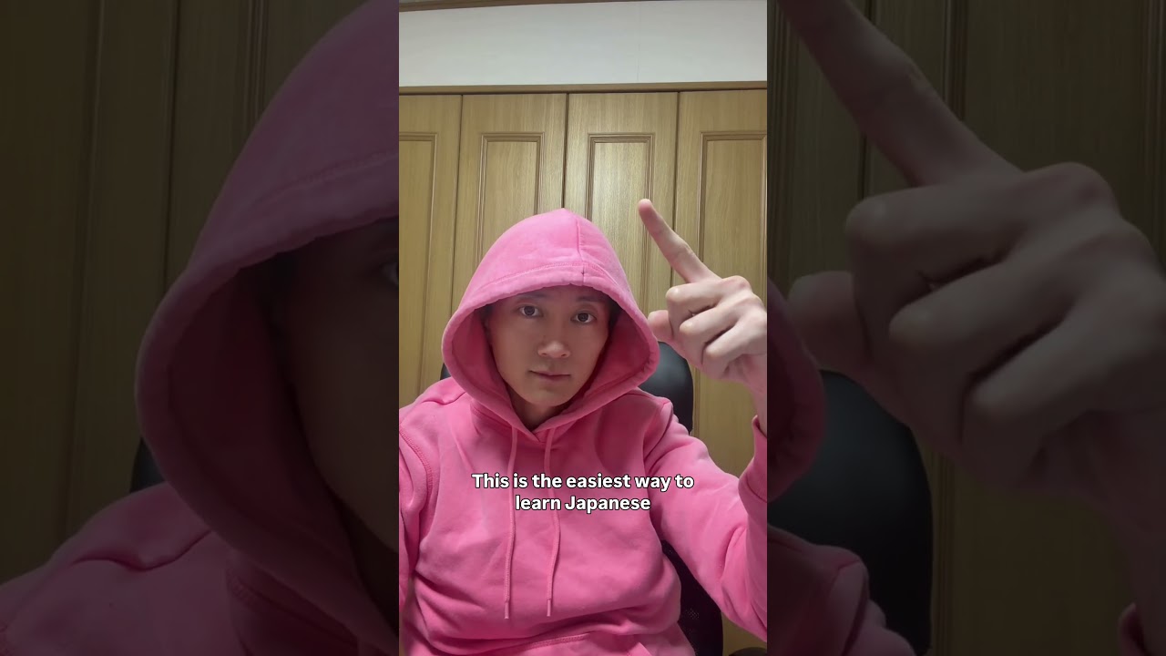 Easiest way to learn Japanese #learnjapanese