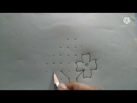 8-2-2 flower pot rangoli