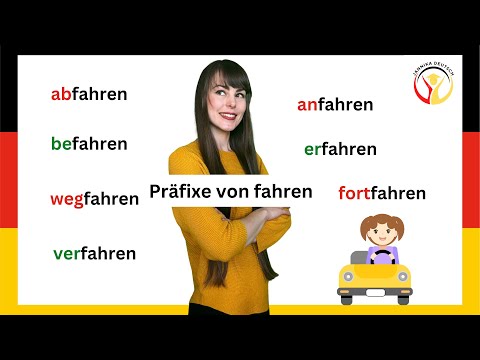 All prefixes of fahren // German class #learngerman #deutschlernen #deutschkurs #germancourse