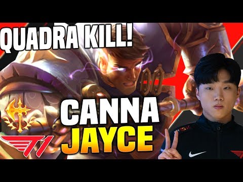 SKT T1 CANNA PICKS JAYCE TOP! - SKT T1 Canna Plays Jayce vs Renekton Top! | Season 2020 KR SoloQ