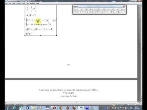Clasa a VIII - a - Algebra - Lectia 37