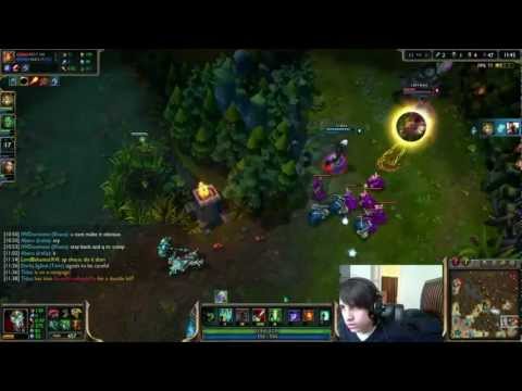 IWillDominate plays Shaco jungle vs Maokai