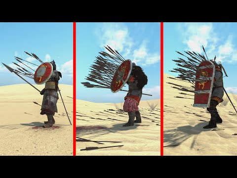 ALL SHIELDS vs ARROW RAIN - Mount & Blade 2 BANNERLORD
