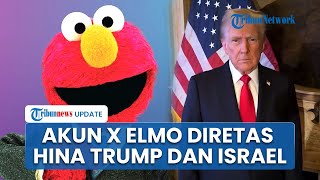 Hina Trump sebagai Boneka Netanyahu Akun X Kartun Anak 'Elmo' Diretas Unggah Konten Kebencian