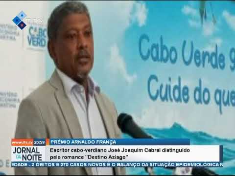 Escritor cabo-verdiano José Joaquim Cabral distinguido pelo romance “Destino Aziago”