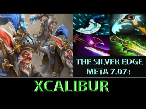 Xcalibur [Meepo] The Silver Edge Build ► Dota 2 7.07