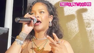 Rihanna Gives An Emotional Speech About Her Mother, Her Country &amp; More At Fenty Party In Barbados
