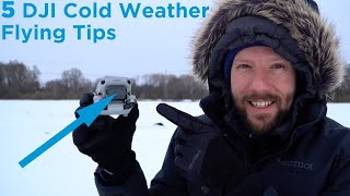 5 DJI Cold Weather Flying Tips!