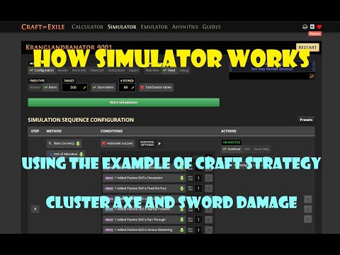 PoE Simulator Guide. Craft of Exile