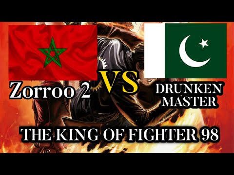 KOF 98 - Zorro2 (morocco) Vs Drunken Master (Pakistan)