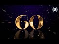60 Second New Year Countdown 2026 Cinematic Gold Timer For Elegant Year End Celebration