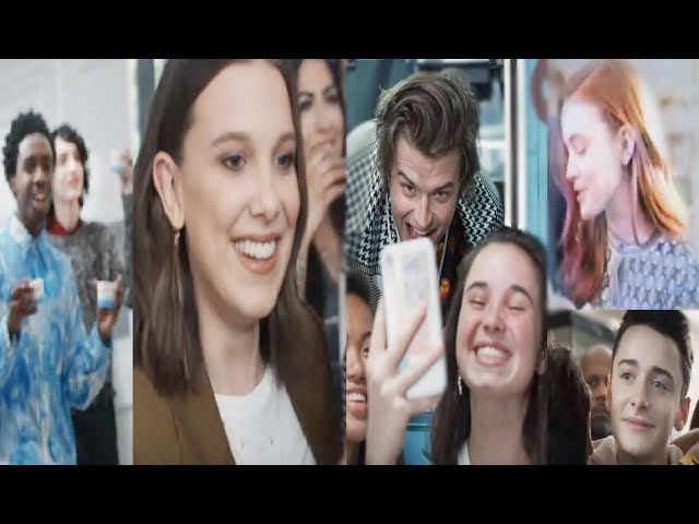 Vídeo relacionado con Stranger Things Scoops Ahoy Red Blue Heladería Sudadera con Capucha