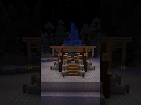 Minecraft: Witch Hut Build! 🤩 #shorts