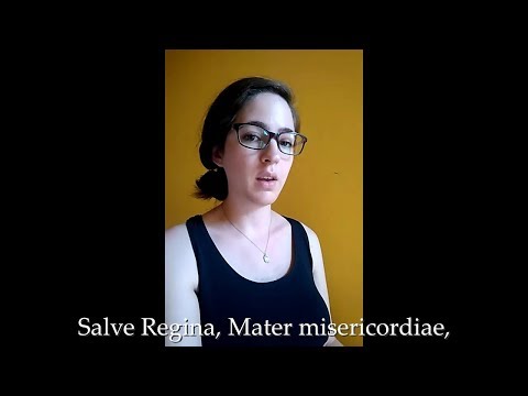 Gregorian Chant Rosary -  Five Decades with Latin subtitles