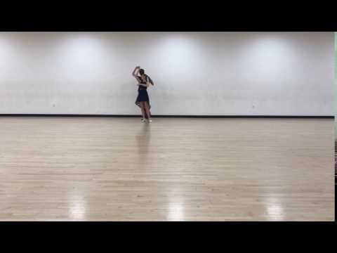 Cross-Step Waltz - Inside Barrel Roll with Grapevine Recovery