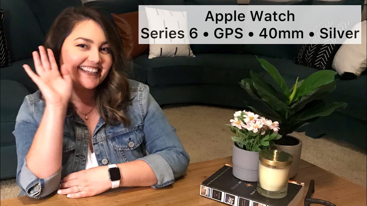 APPLE WATCH SERIES 6 Unboxing and Review 40mm GPS Silver White Sports Band