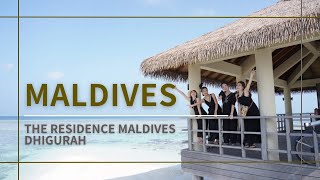 【モルディブvlog】一度は行ってみたかった楽園へ🩵🤍THE RESIDENCE MALDIVES DHIGURAHで友だちと最高の贅沢旅！