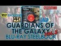 Guardians Of The Galaxy Vol 2 4K Ultra HD 3D Blu Ray Steelbook Unboxing Best Buy Exclusive