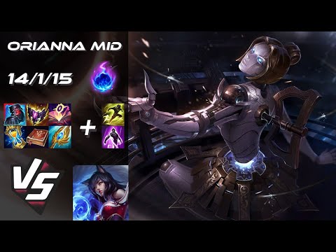 MID Orianna vs Ahri - EU Challenger Patch 25.S2.6