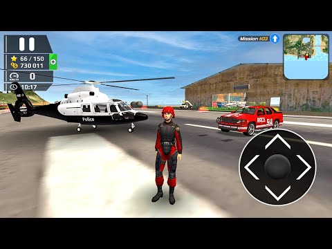 Helicopter Flight Pilot Simulator - Heli License Test Game #9 - Android Gameplay
