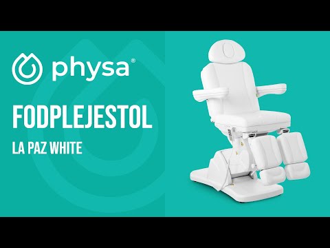 Produktvideo - Fodplejestol  - 300 W - 175 kg - hvid