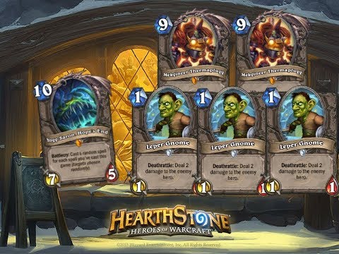 Hearthstone Wild Game:  Bow down before the God of Death - Give me a Big Hug